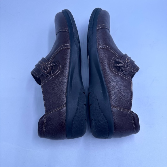 Clarks Collection Cheyn Madi Loafers Womens Size 8 Brown Leather Slip-On - Picture 6 of 11